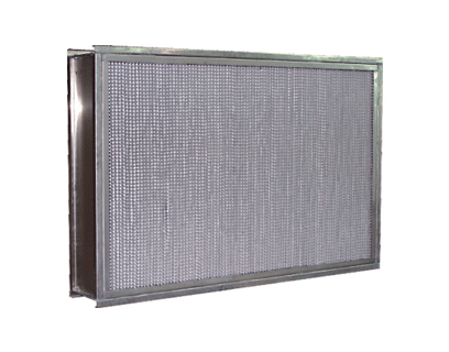 耐高温型铝隔板空气过滤器